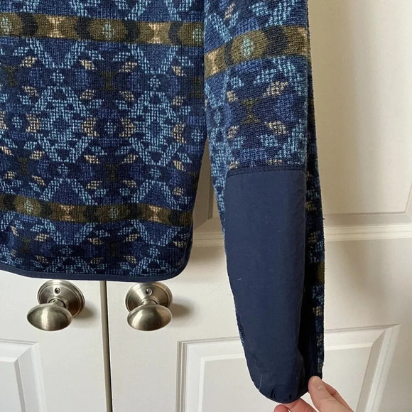 Columbia Southwestern  Geometric 1/2 Zip Sweater Mens Large - Picture 7 of 7